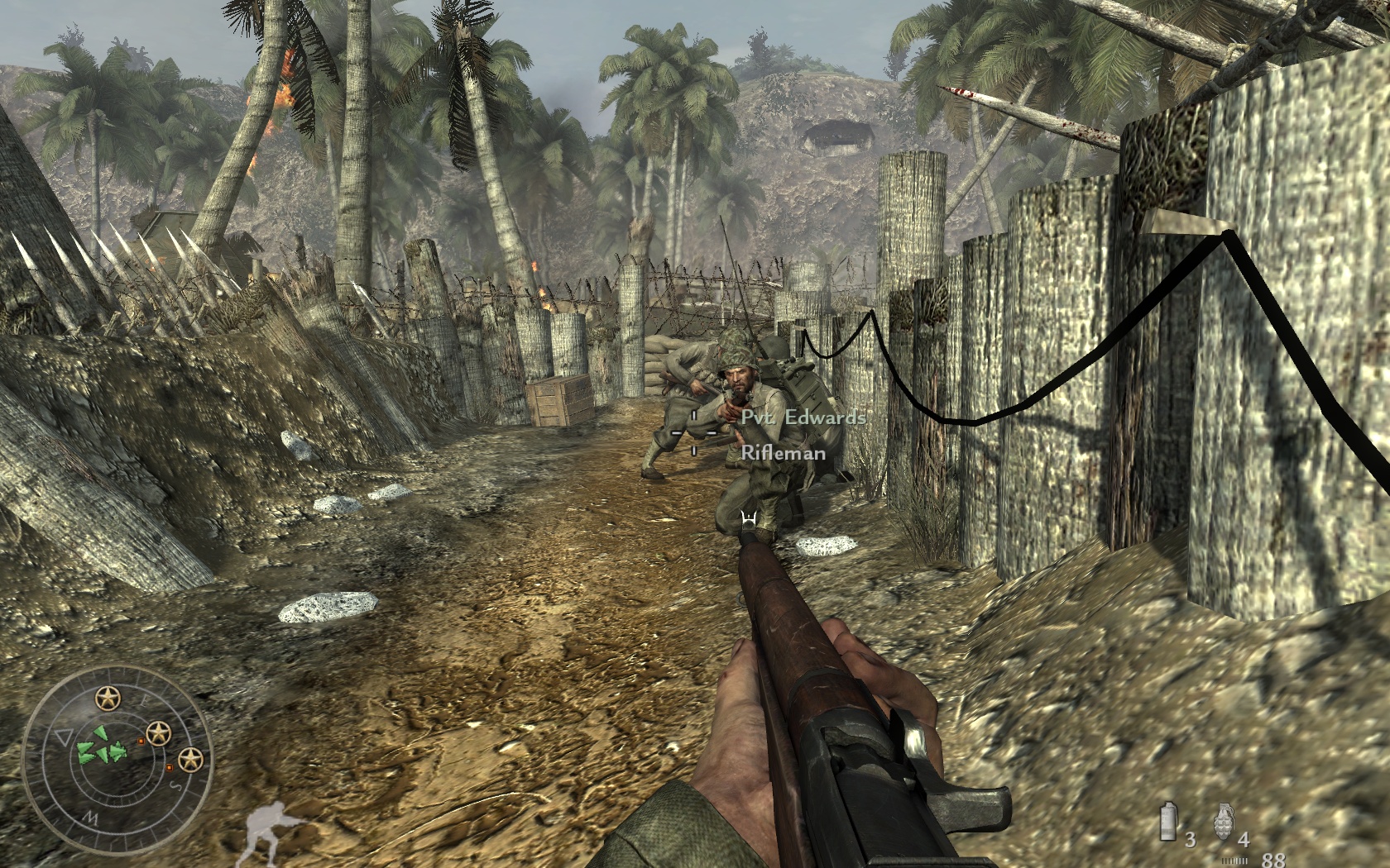 Call of Duty Worla at War Game Play