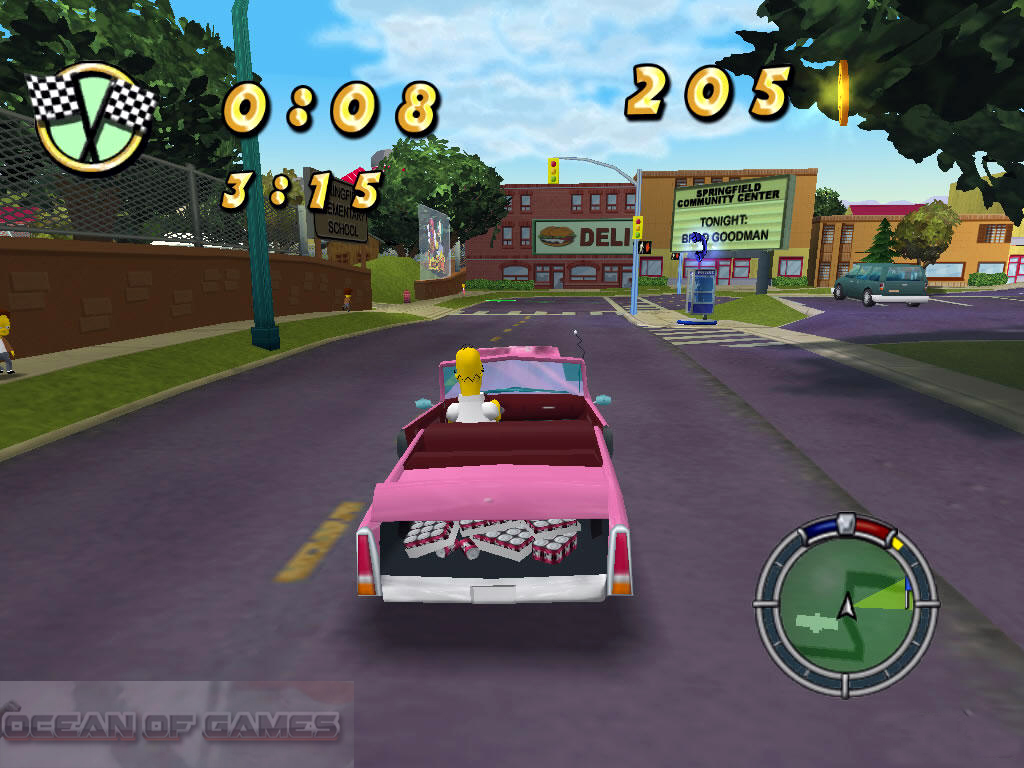 The Simpsons Hit and Run Download For Free