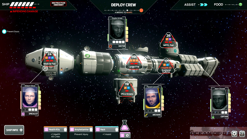 Tharsis PC Game Features