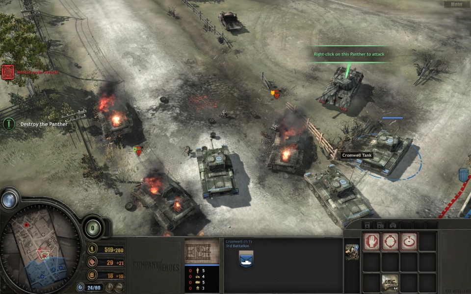 Company of heroes Opposing Fronts Features