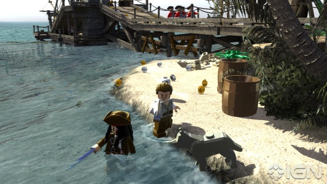 Lego Pirates Of The Caribbean features