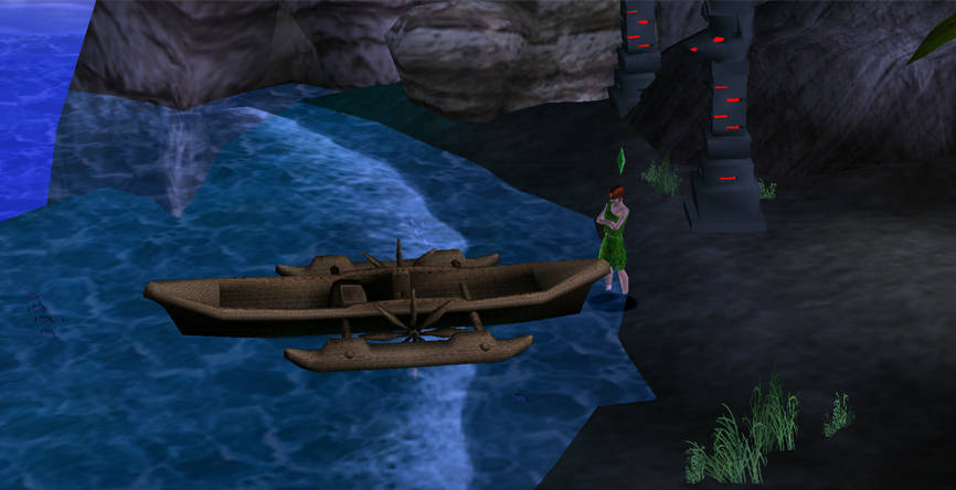 The Sims 2 Castaway features