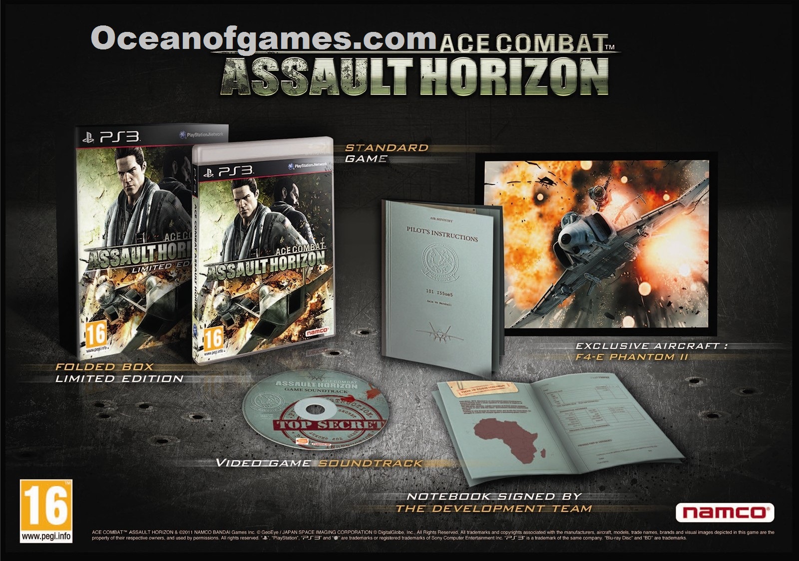 Ace Combat Assault Horizon Free Download