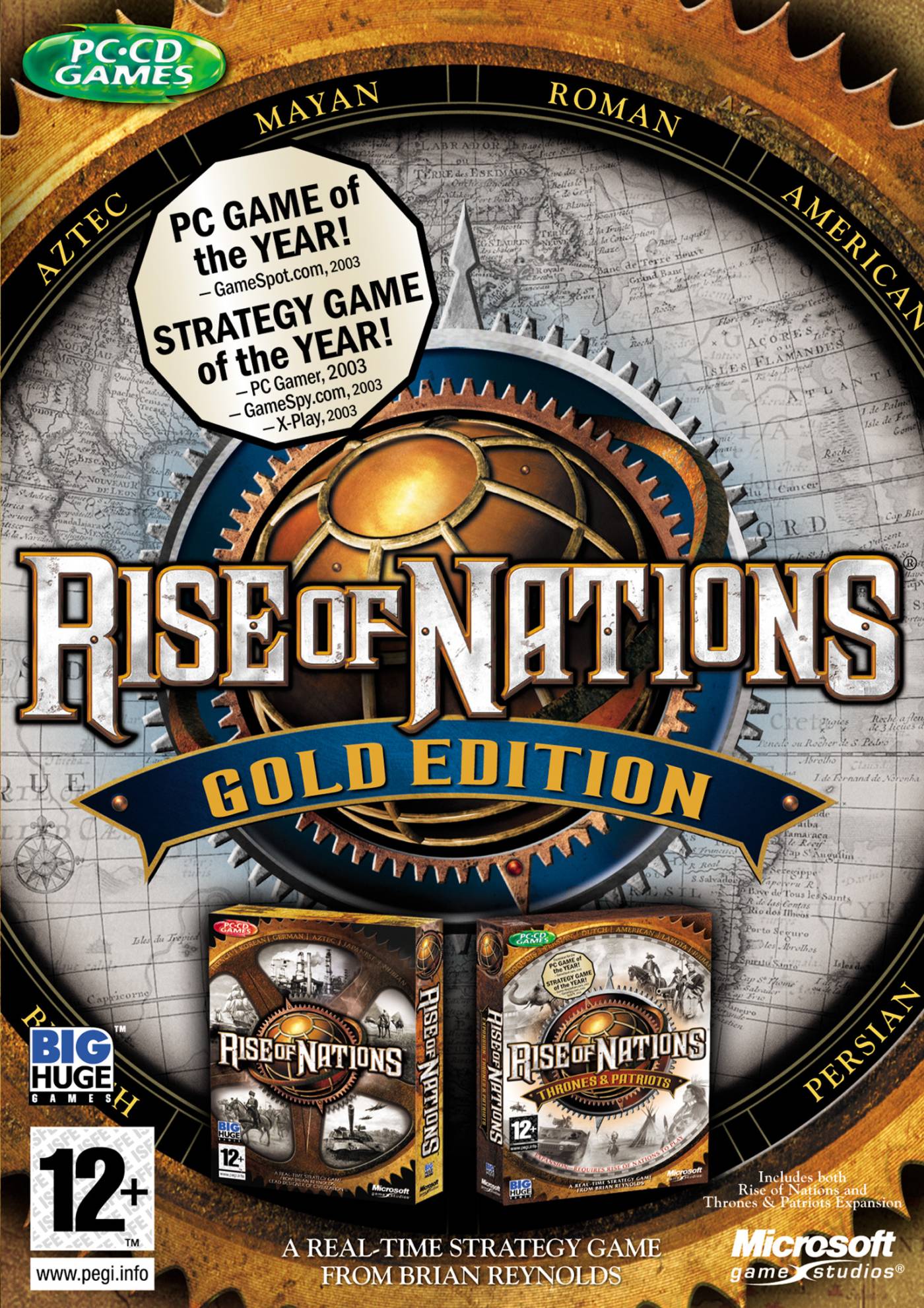 Descargar Rise Of Nations: Gold Edition [PC] [Full] [1-Link] [ISO] Gratis  [MediaFire-1Fichier] 