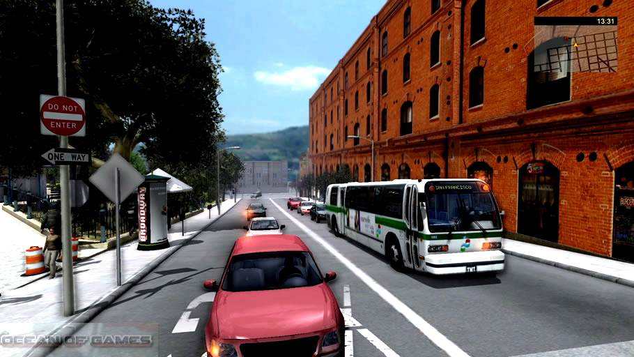 Bus and Cable Car Simulator San Francisco Features
