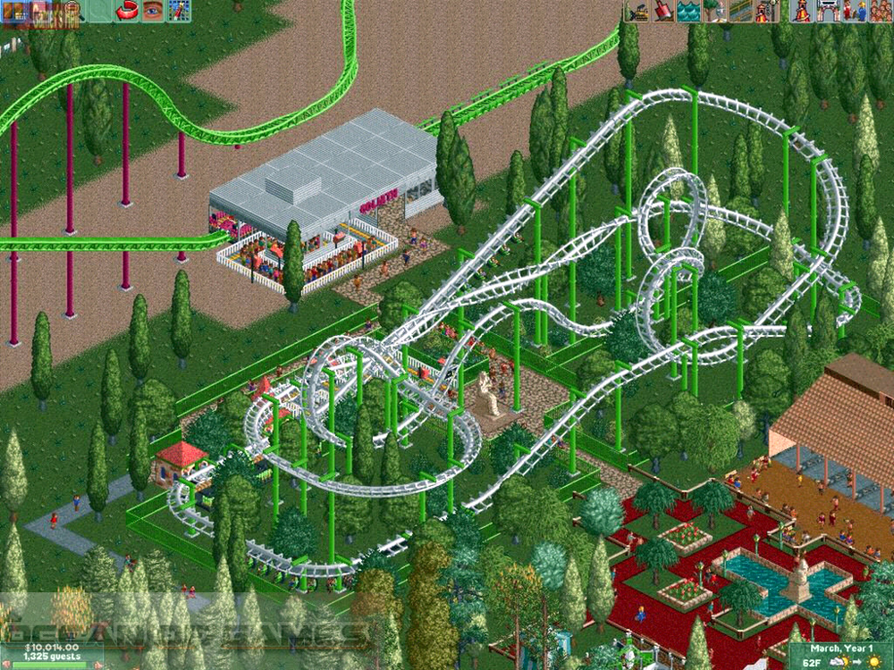 Roller Coaster Tycoon 2 Features