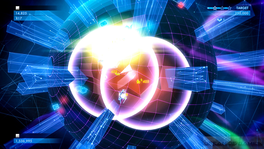 Geometry Wars 3 Dimensions Features