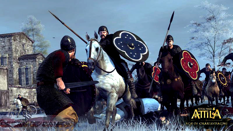 Total War ATTILA Age of Charlemagne Setup Free Download