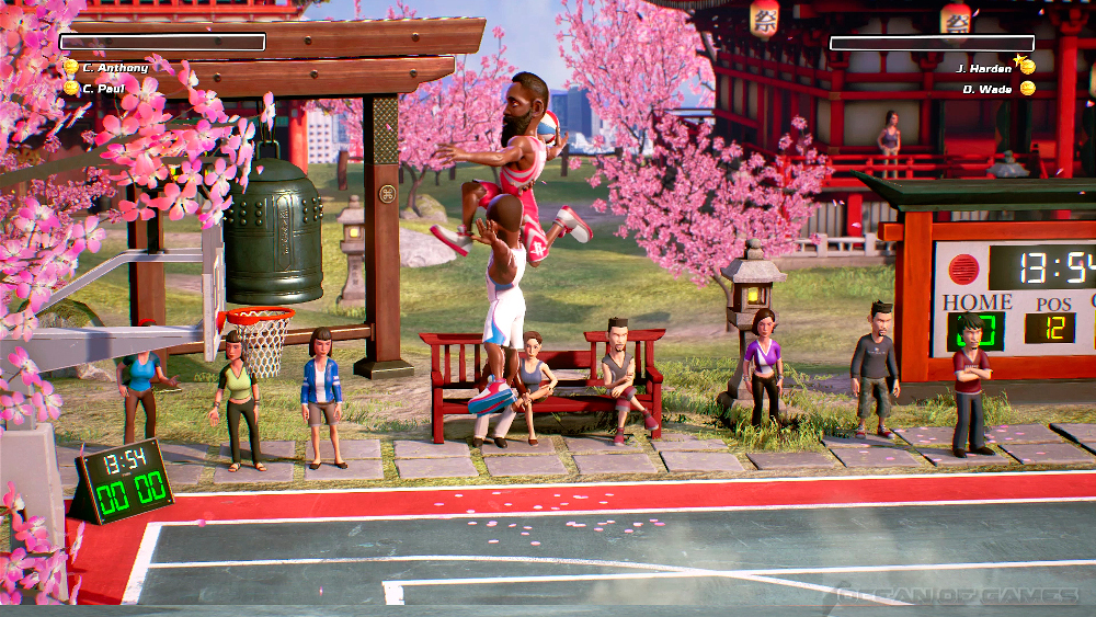 NBA Playgrounds Features